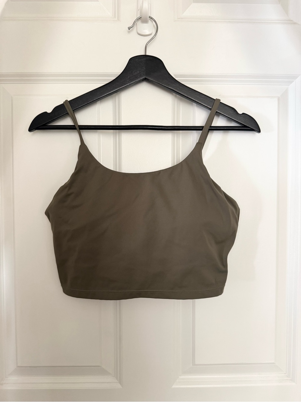 Halara Women's Olive Green Cropped Tank Top